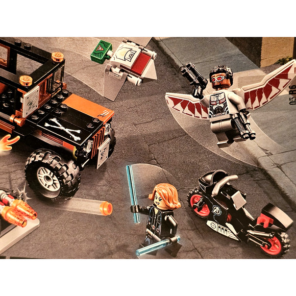 CROSSBONES' HAZARD HEIST Marvel Super Heroes LEGO Set #76050 NEW Sealed RETIRED - Picture 9 of 14